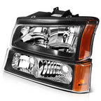 Headlight Assembly Set of 2 for Chevy Avalanche (2003–2006)