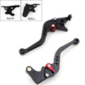 Short Brake Clutch Levers for Yamaha YZF R25 R3 (2014–2015) Black