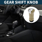 5 Speed Manual Gear Shifter Knob for Nissan Qashqai (2006–2013) Beige Plastic