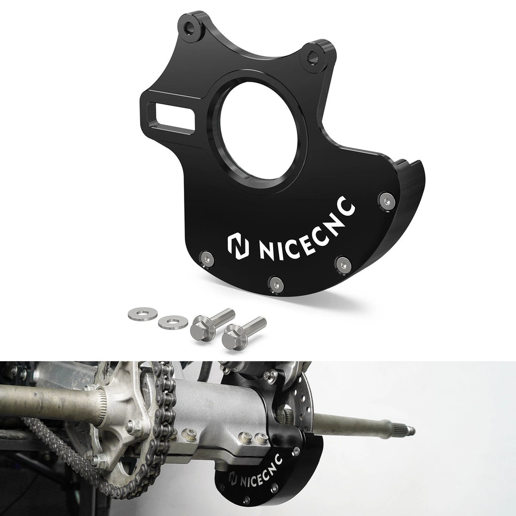 Rear Caliper Bracket Rotor Guard #43211-HP1-000 for Honda TRX450R TRX450ER (2004–2009)