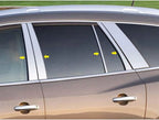 8pc. Luxury FX Chrome Pillar Post Set for 2008-2017 Buick Enclave