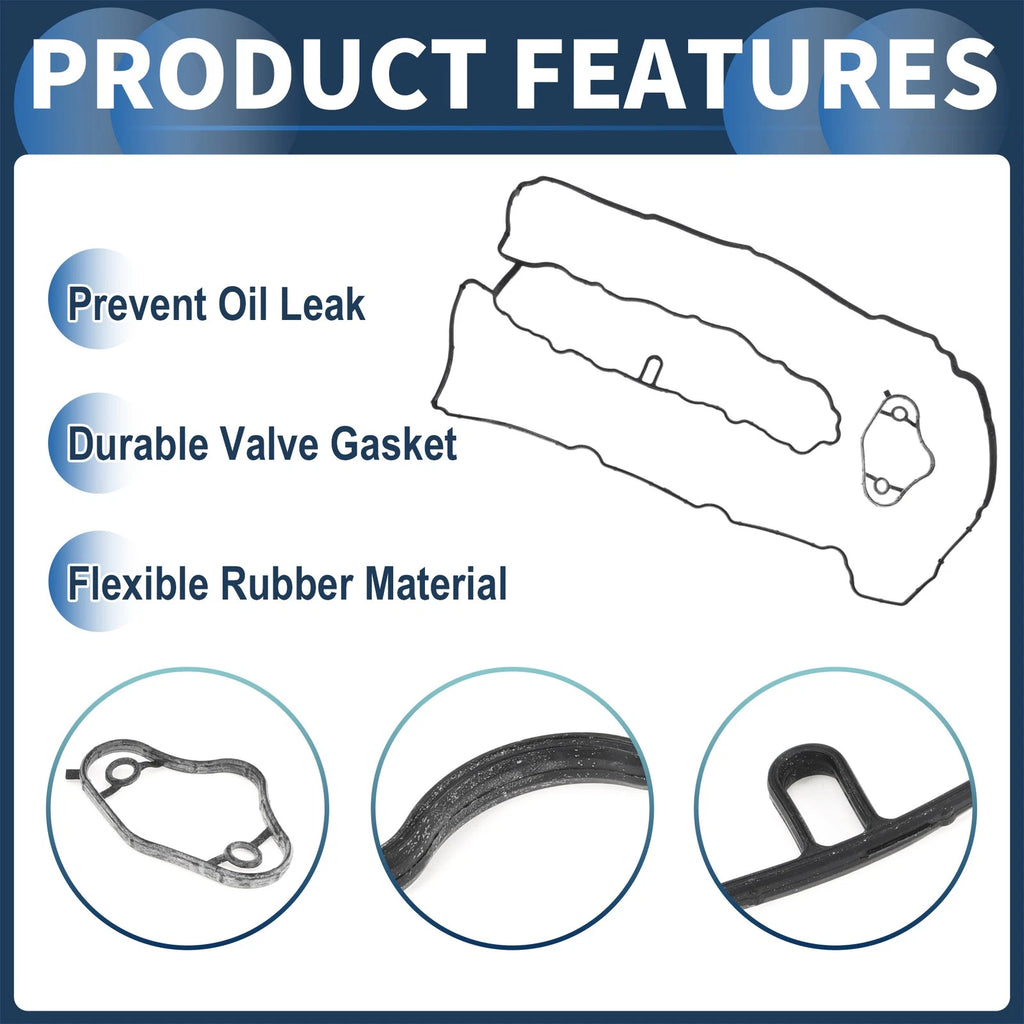 Valve Cover Gasket No. 11127555739 for BMW 5 Series (E60) 520i (2006–2009)