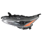 LED Projector Headlight for Nissan Altima (2022-2023) Left Driver Black Clear
