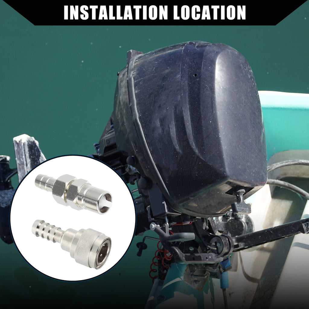 5/16" Boat Fuel Connector Male Nut for Tohatsu Nissan (2/4 Stroke)