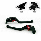 Long Brake Clutch Levers for Honda ST 1300 (2008–2012) T9 Black