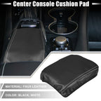 Center Console Armrest Cover for Lexus RX350 (2015-2022) - Black with White Stitching