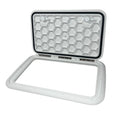 Deck Hatch Lid for Boat (13in x 20in, Polar White)