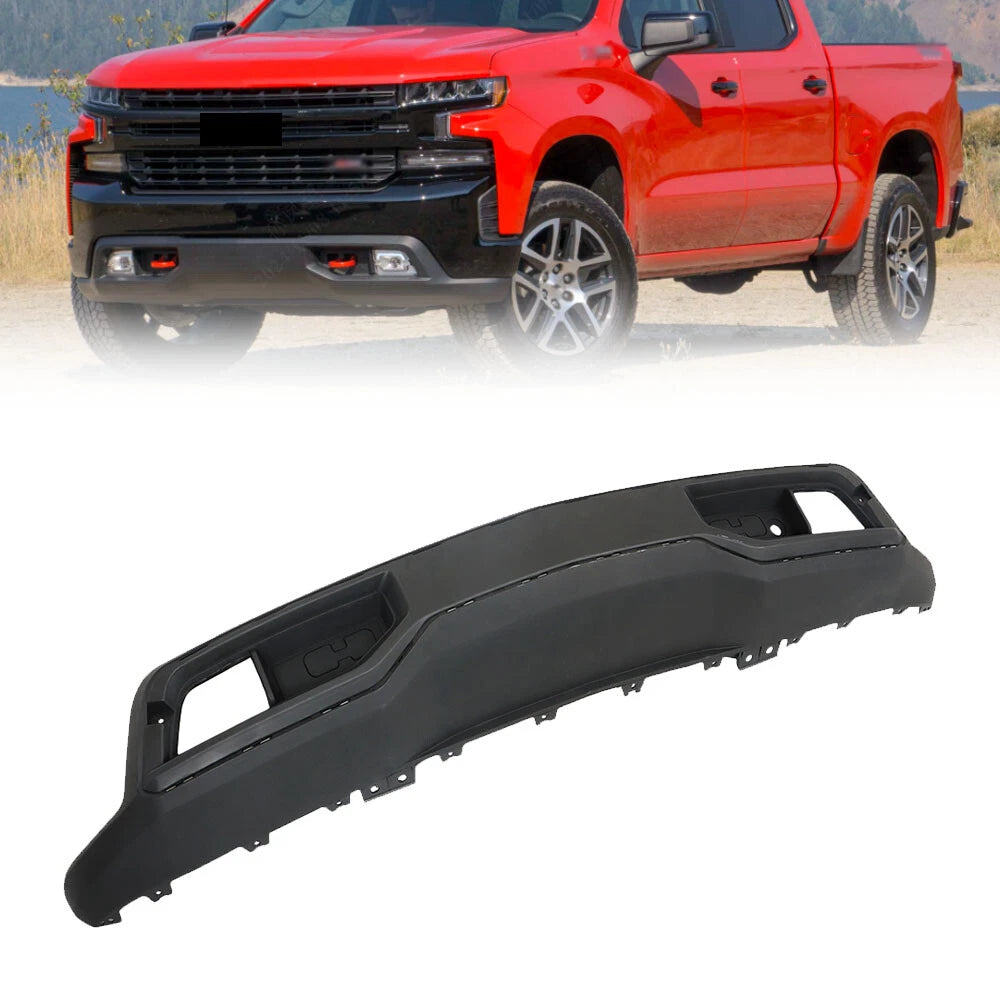 Front Bumper Valance with Tow Hook for Chevrolet Silverado 1500 (2019â2021)