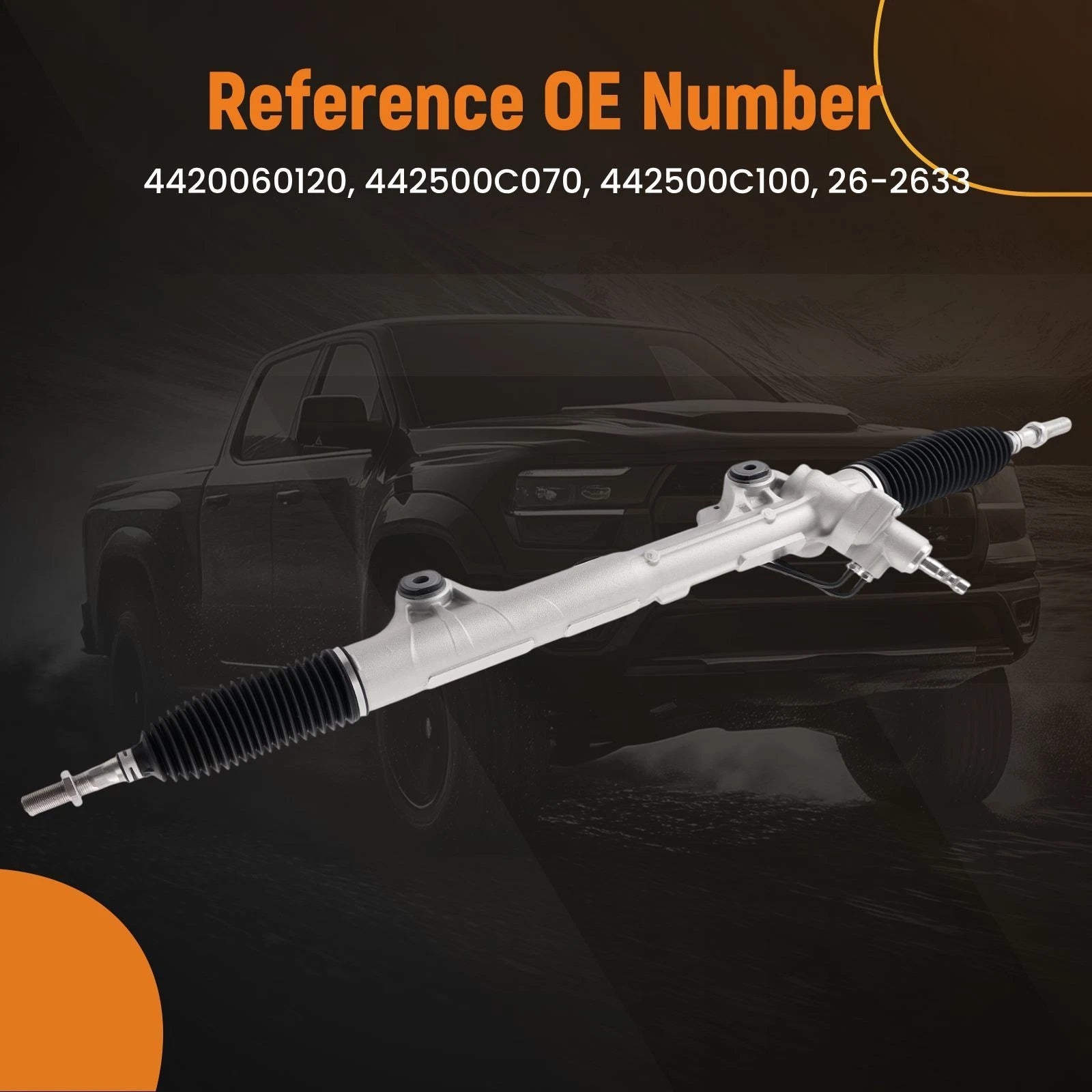Power Steering Rack & Pinion for Toyota Tundra (2007–2020) Hydraulic