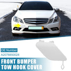 Tow Hook Cover for Mercedes-Benz E400 (2014–2016) - White