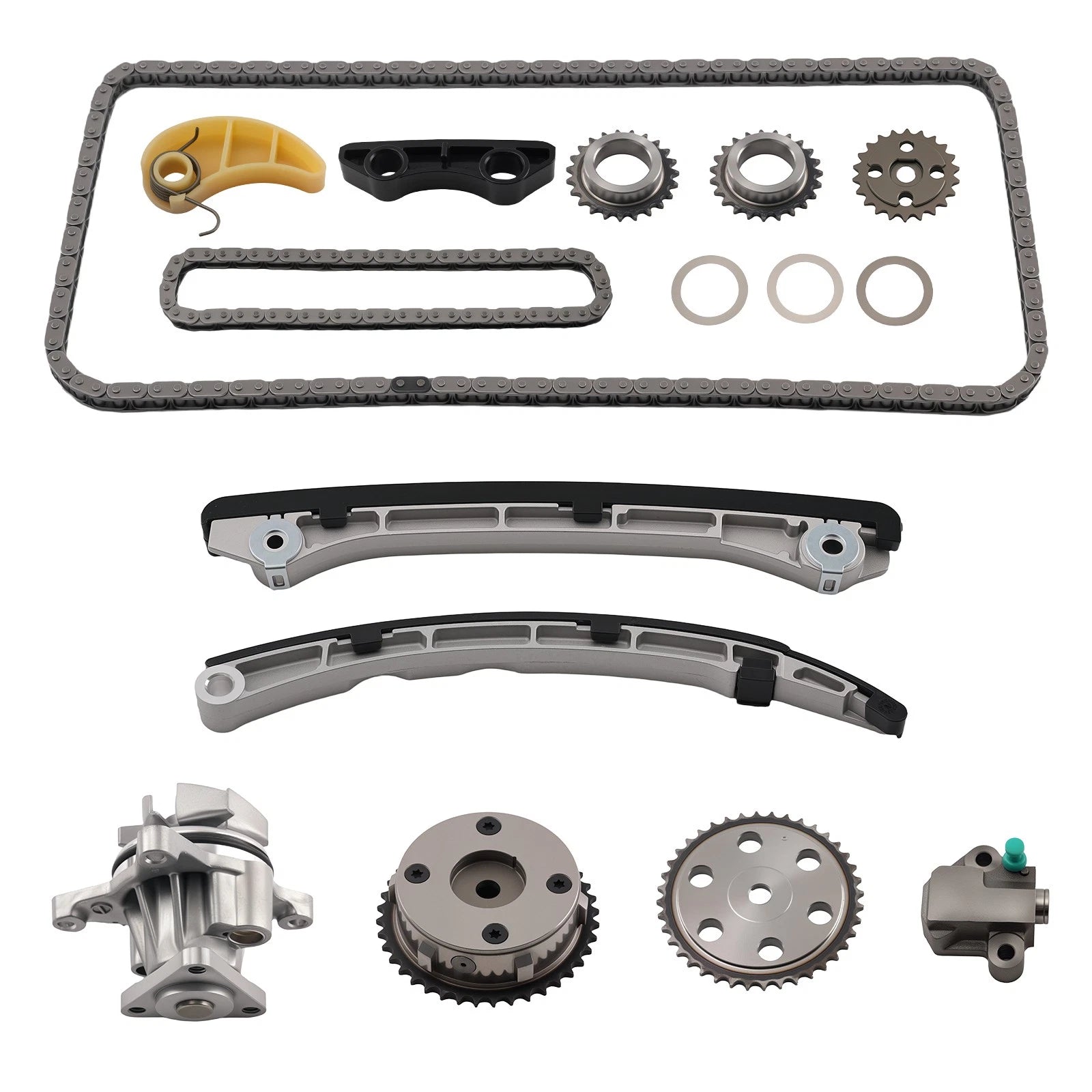 Timing Chain Kit with VVT Sprocket & Water Pump for Mazda 3 6 CX-7 (2007-2013)