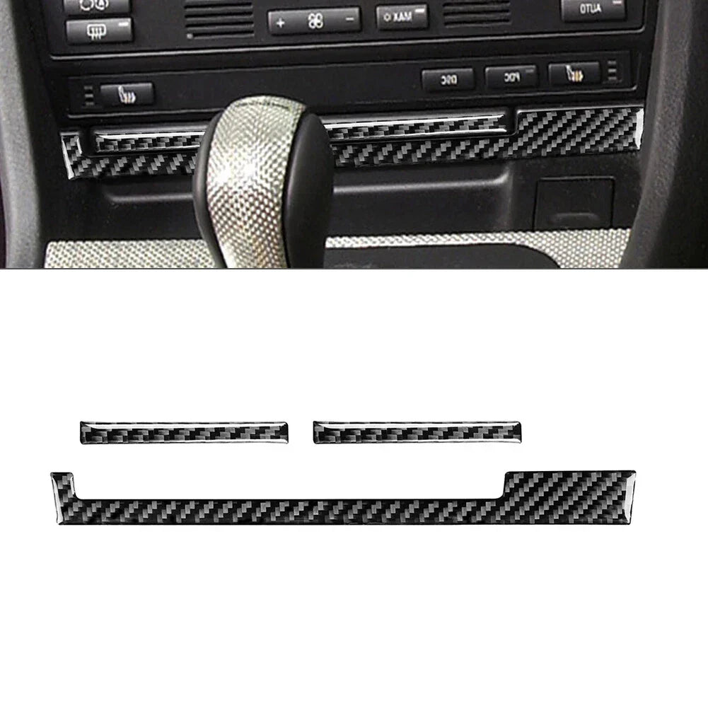 Carbon Fiber Cup Holder Cover Trim for BMW 5 Series M5 (1998-2003)
