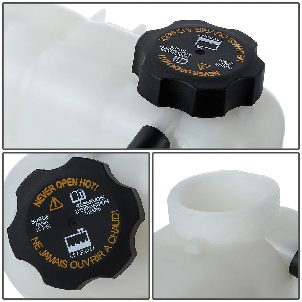 Coolant Fluid Overflow Tank Reservoir for Malibu/Grand Am/Alero (1999–2005)
