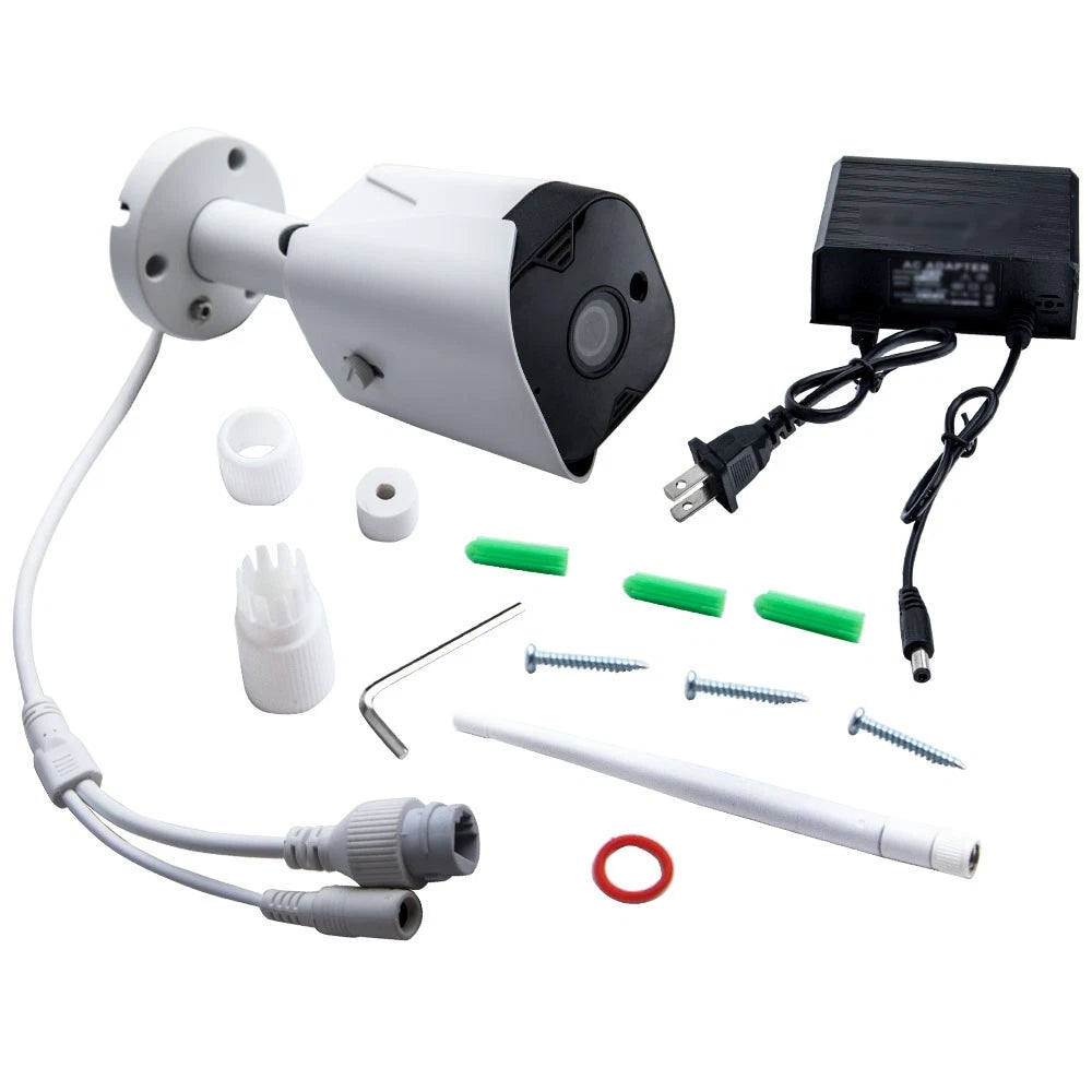 Wireless IP Camera with IR Night Vision for Outdoor/Indoor Use
