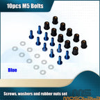 M5x18mm Stainless Steel Screws & Bolts for Universal Motorcycle Fairing Windshield