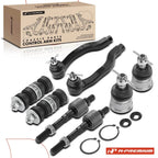 8X Sway Bar Link & Tie Rod End for Honda Civic CRX (1988–1991)