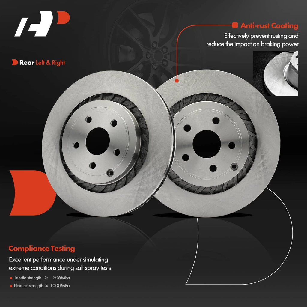 Rear Disc Brake Rotors for Chevy SS (2015-2016)