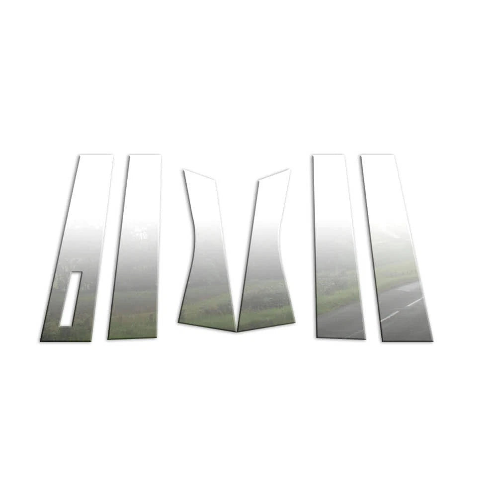 Pillar Post Covers for 2016-2023 Lincoln MKX (Stainless Steel 6pc)