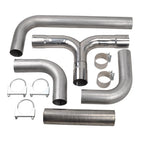 5" T Pipe Kit for Universal Smoker Exhaust Stack System (Stainless Steel)