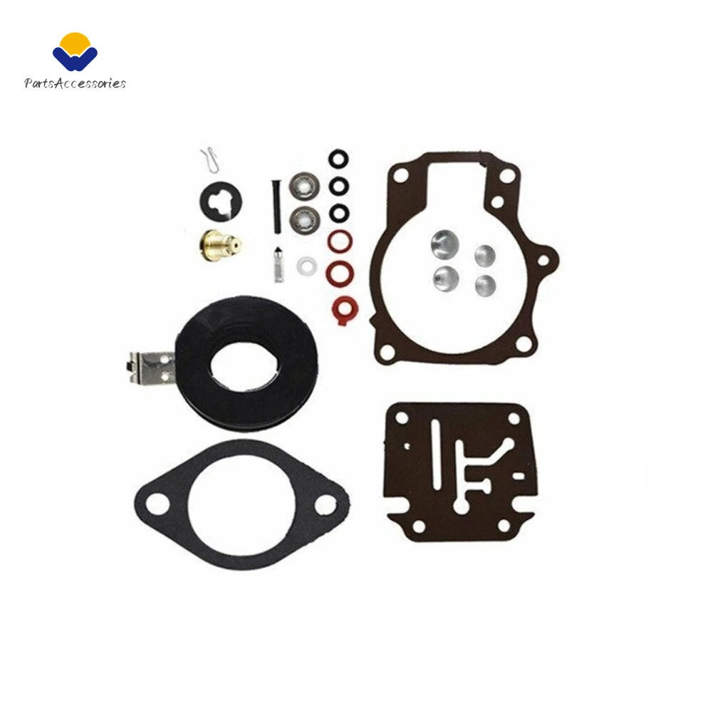Carburetor Rebuild Kit for Johnson Evinrude 18hp 20hp 25hp 28hp 30hp (All Years)