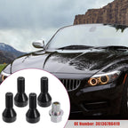 Set of 4 Wheel Lock Lug Nuts Bolts for BMW 528i Z4 328i 330i (No.36136786419)