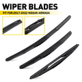 Set of 2 Windshield Wiper Blades for Nissan Armada (2017–2022)