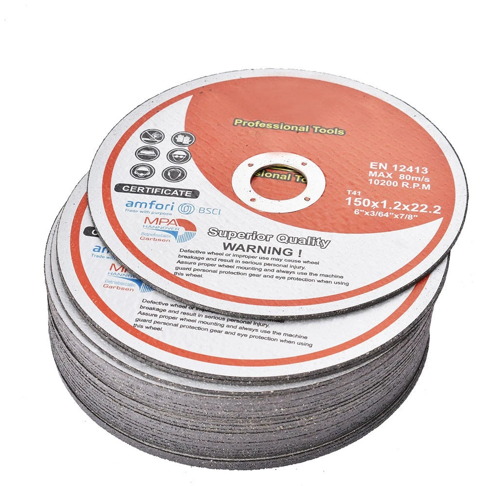 Set of 25 Cut Off Wheels for Metal & Stainless Steel (Various Models)