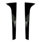 Black Rear Window Spoiler Side Trim Covers  for Skoda Kodiaq (2016-2020)