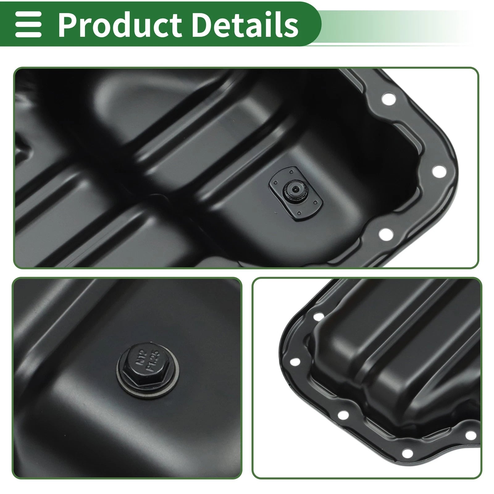 1 Pcs Engine Oil Pan No.1210250130 for Toyota 4Runner V8 4.7L (2003–2009)