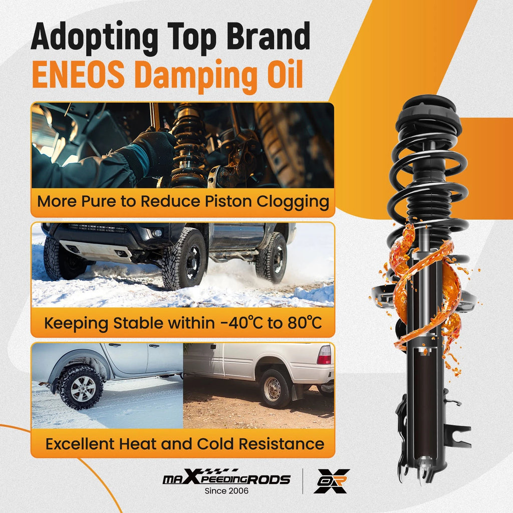 Front Struts Shocks Assembly for Buick Encore, Chevrolet Trax (2013–2022) AWD