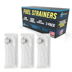 3X Fuel Pump Strainers for Suzuki Intruder Boulevard (2006–2017) 15100-48G10
