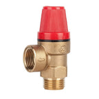 12 Inch DN15 Brass Safety Valve for Solar Water Heater (1.5 Bar)