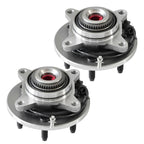 2X Front Wheel Hub and Bearings for Ford F-150 (2003–2008)