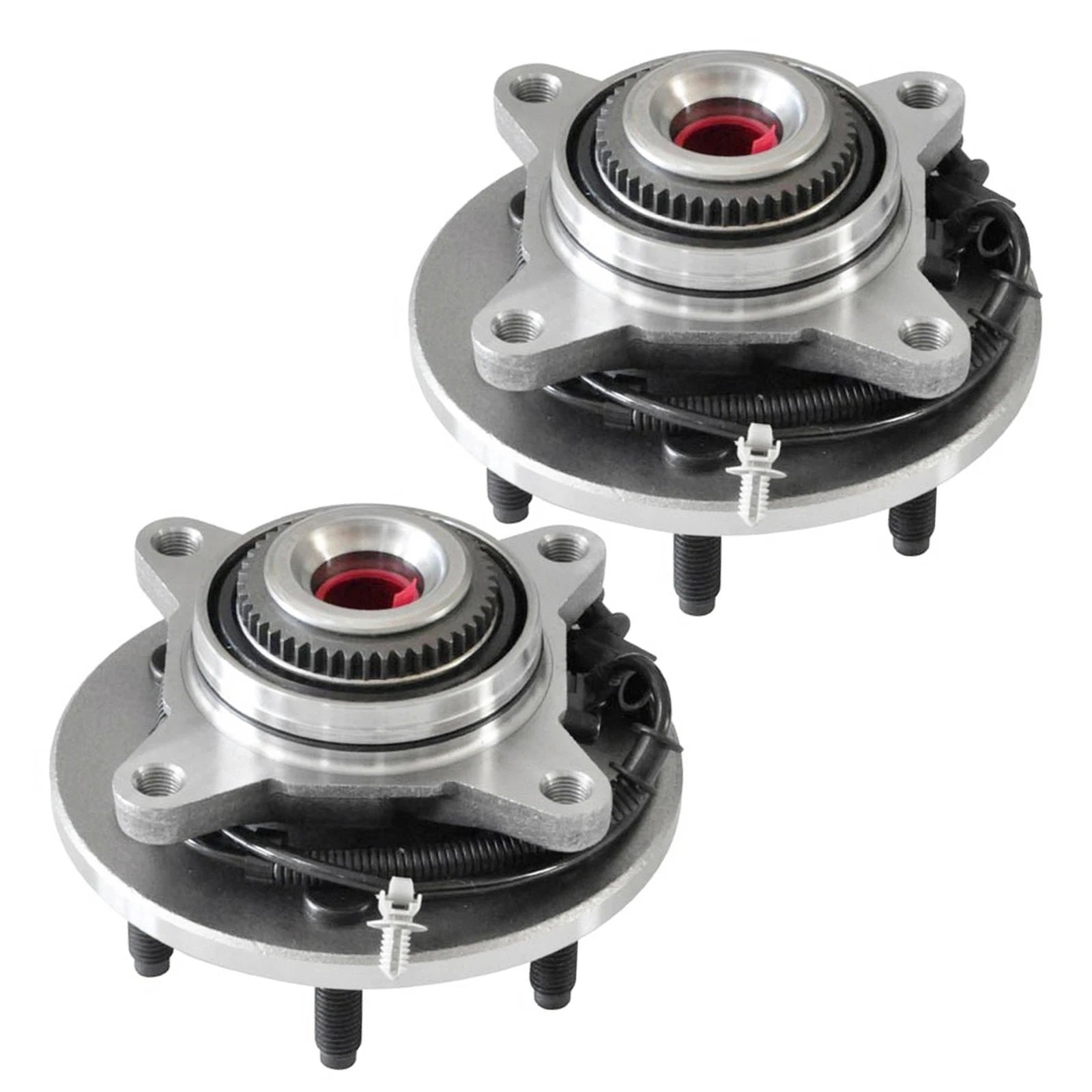 2X Front Wheel Hub and Bearings for Ford F-150 (2003–2008)