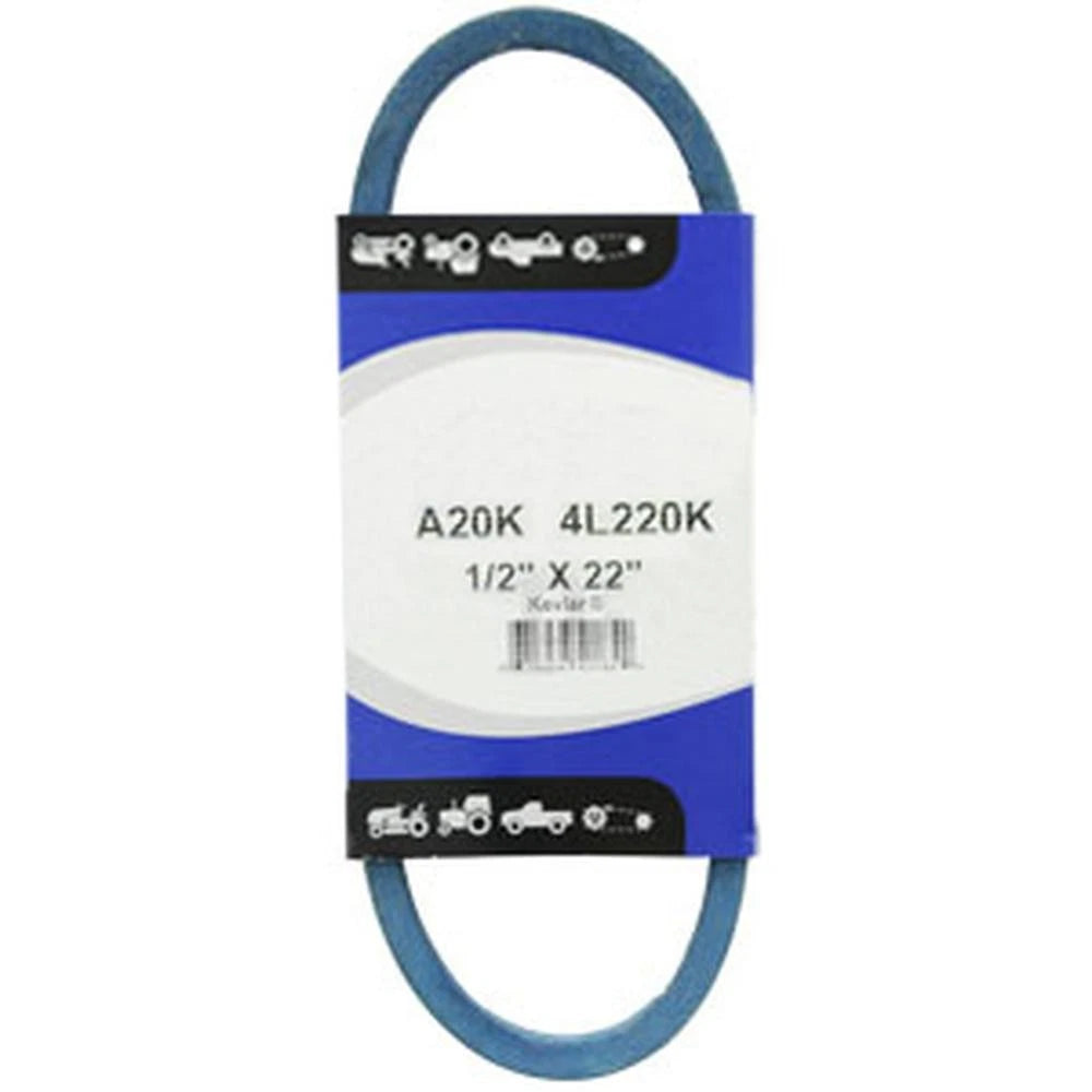 A-A20K Aramid Blue V-Belt for (1/2" X 22")