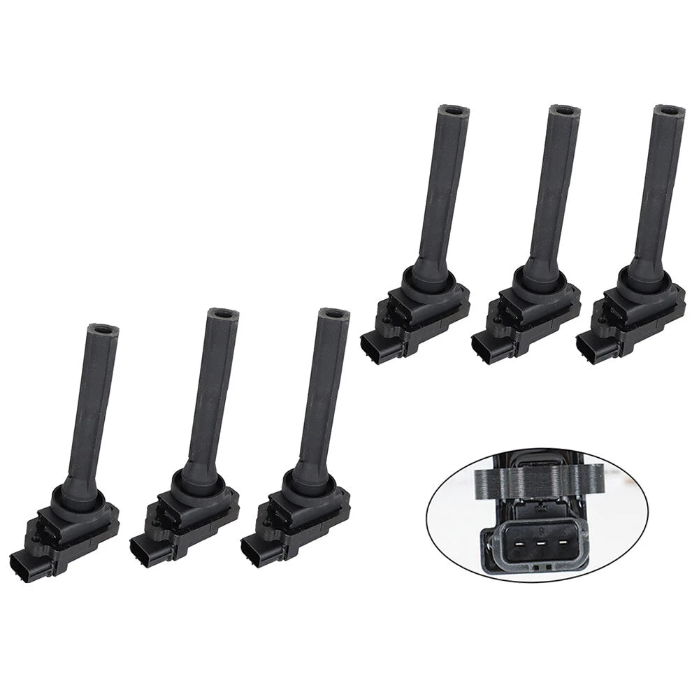 Set of 6 Ignition Coils for Chevrolet Tracker & Suzuki Vitara (1999–2004)