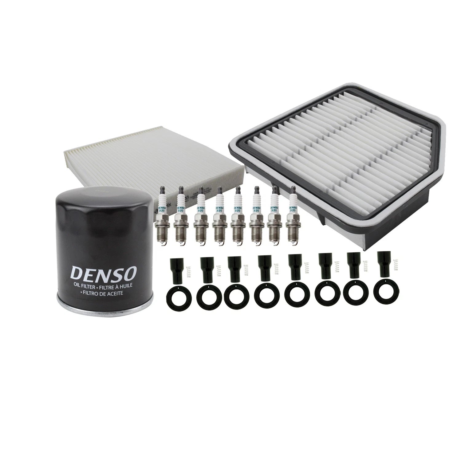 Tune Up Kit with 8 NGK Spark Plugs & Boots for Lexus GS340 (2000–2005)