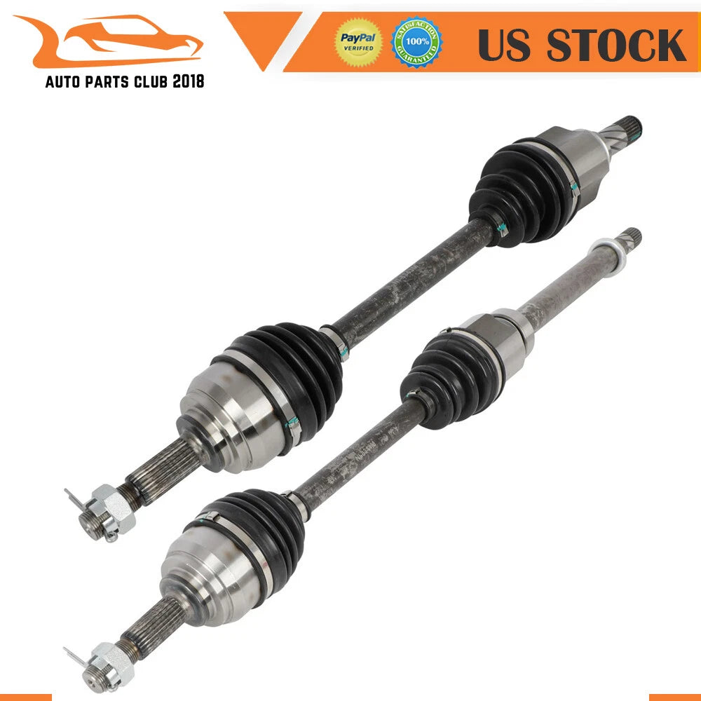 2X Front CV Axles for Nissan Versa Tiida (2007–2014) 1.8L