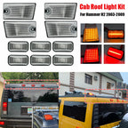 Smoke LED Cab Roof Top Marker Lights for Hummer H2 (2003–2009)