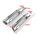 CNC Chrome Motor Foot Pegs Footrest for Harley Touring Sportster Dyna Softail