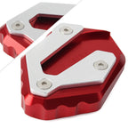 Kickstand Side Stand Plate Extension Pad for Yamaha MT-07 XSR700 (2016–2017) Red