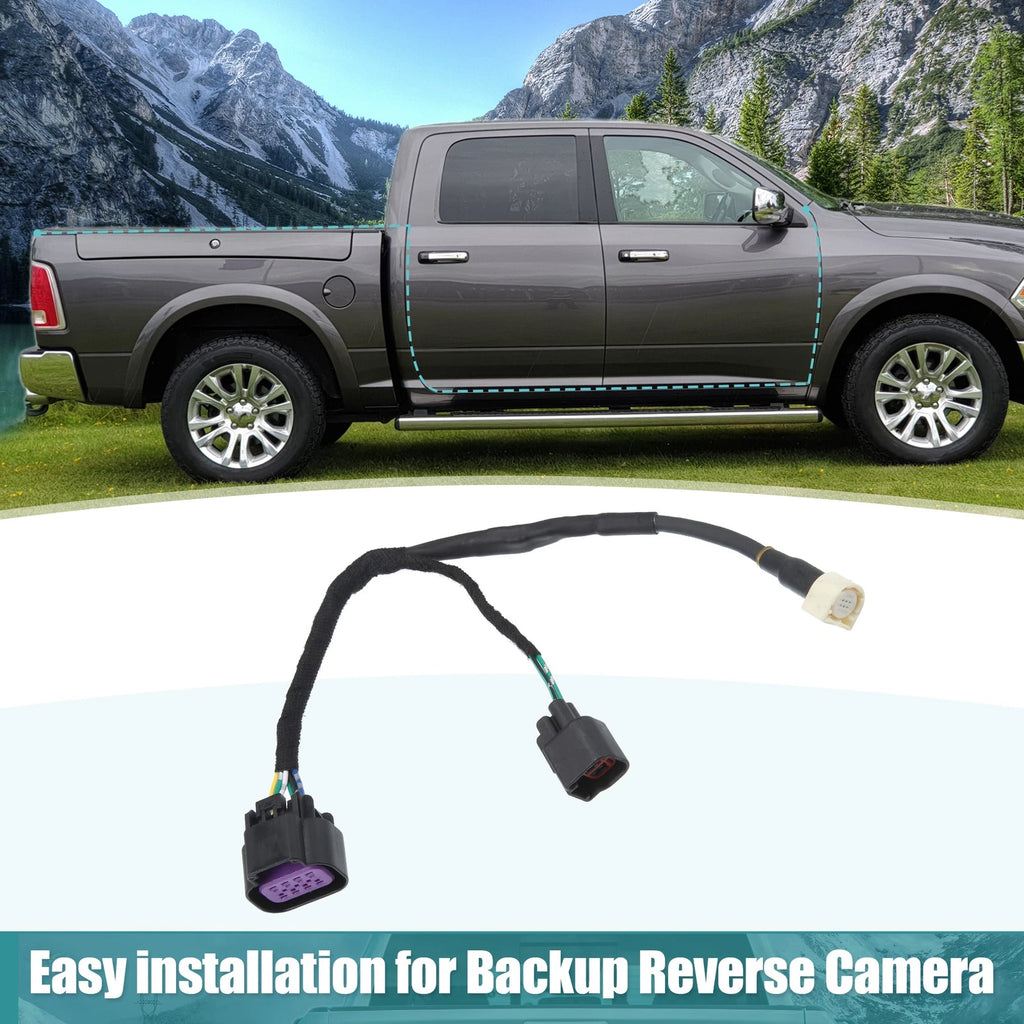 Car Camera Wiring Harness 68189124AC for Dodge Ram 1500 2500 3500 (2013–2017)
