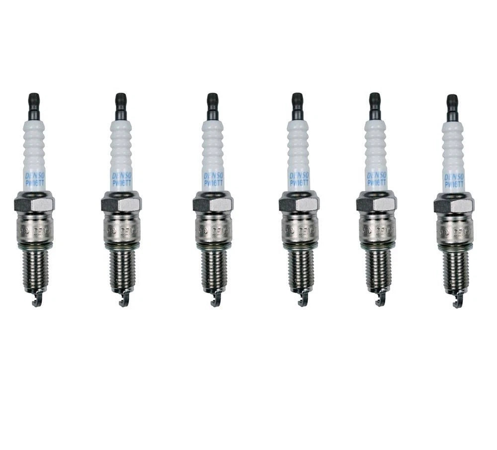 Set of 6 Platinum Spark Plugs for BMW, Chevrolet, Dodge, Toyota, Jeep, Chrysler