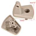 Beige Sun Visor Holder Hook Clip for Chrysler Dodge Charger Magnum (2006-2010)