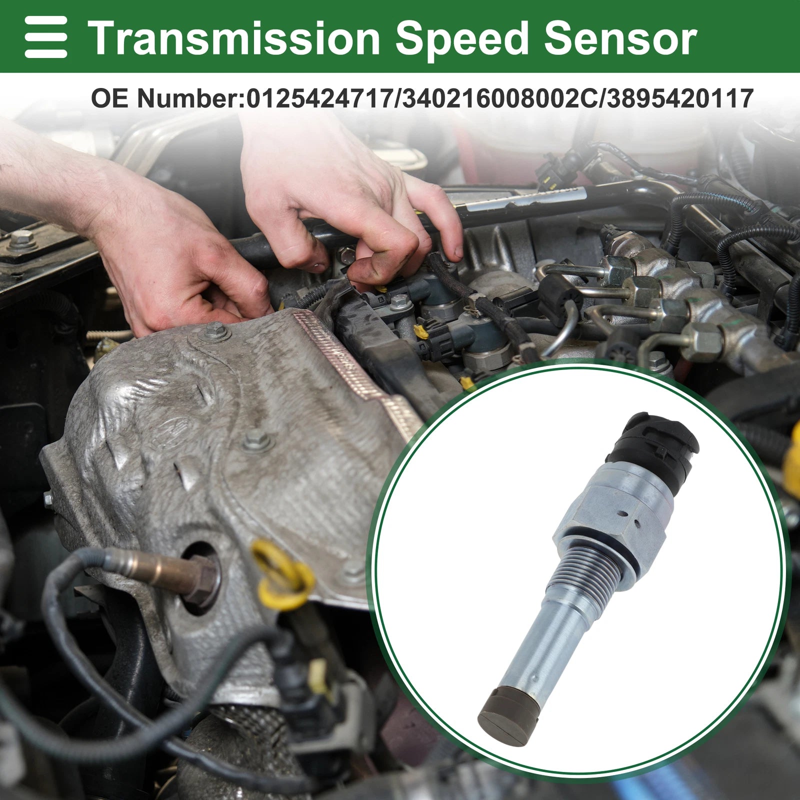 Odometer Speed Sensor for Mercedes-Benz Actros Mp2 (No. 0125424717)