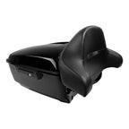 Trunk Backrest Pad Mount Rack Plate for Harley Touring (2014–2025)
