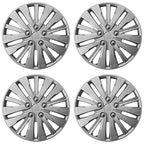 16" 15 Spoke Silver Wheel Cover Hubcaps - Upgrade Your Auto UARFH227