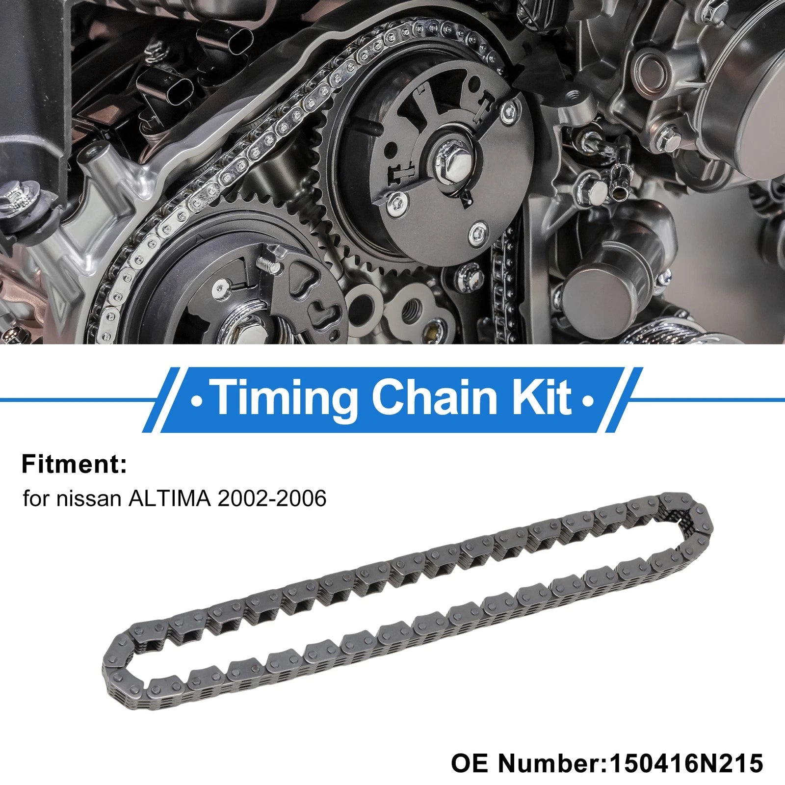 Timing Chain Kit for Nissan Altima (2002–2006) No. 150416N215