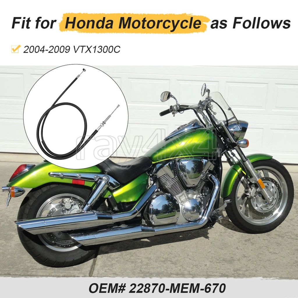 Clutch Cable for Honda VTX1300 (2003–2009) 22870MEM670