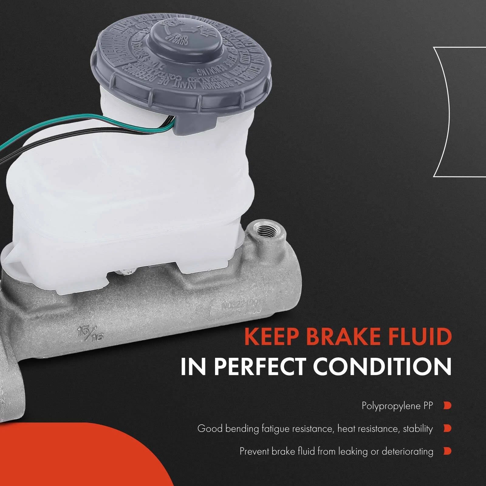 Brake Master Cylinder with Reservoir for Honda CR-V (1997–2001)